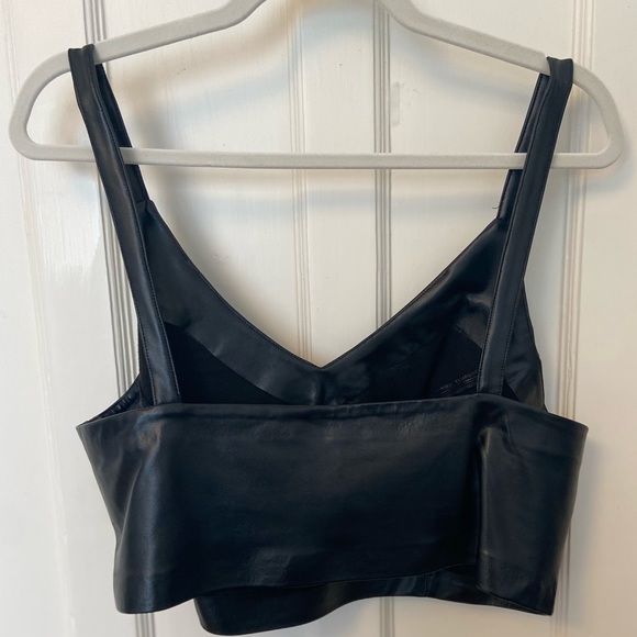 Eloquii Vegan Leather Tank, Size 14/16 - Picture 4 of 5